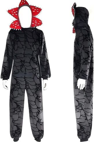 Demogorgon Horror Monster Adult Costume Onesie for Halloween Cosplay in Saudi Arabia