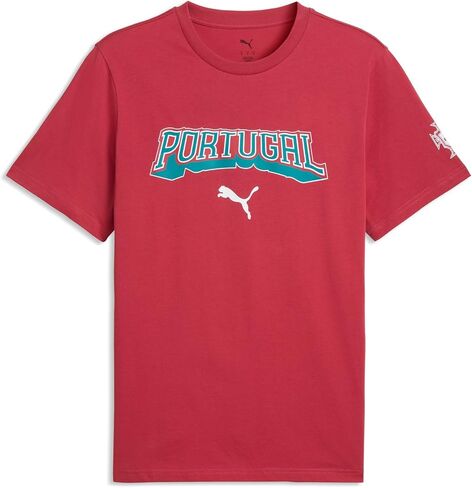 PUMA Mens Portugal Ftblculture All Over Print Crew Neck Short Sleeve Athletic Soccer Cleats - Green in Saudi Arabia