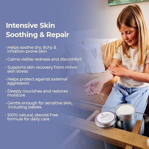 Sven's Island Miracle Manuka - Natural Skin Balm (1.94oz) | Steroid-Free Eczema Cream & Miracle Balm | Dermatologist Approved | With Manuka Leaf Oil | For Dry Sensitive Skin | Made in New Zealand in Kuwait