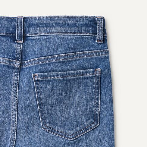 Amazon Essentials Girls' High Stretch High-Rise Flare Jeans in Saudi Arabia