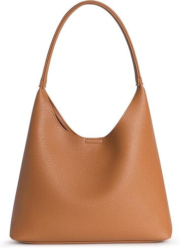 Hobo Bags for Women, Small Slouchy Hobo Purse, Soft Vegan Leather Shoulder Bag Trendy Everyday Tote Handbag, 11'' (28cm) in Kuwait