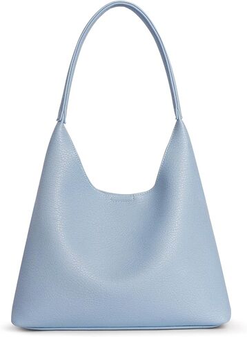 Hobo Bags for Women, Small Slouchy Hobo Purse, Soft Vegan Leather Shoulder Bag Trendy Everyday Tote Handbag, 11'' (28cm) in Kuwait