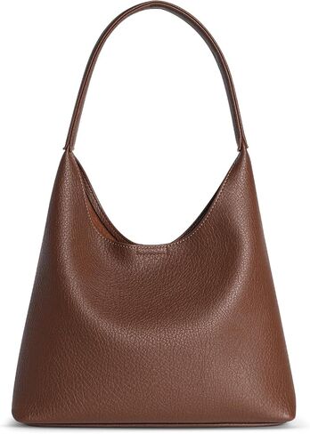 Hobo Bags for Women, Small Slouchy Hobo Purse, Soft Vegan Leather Shoulder Bag Trendy Everyday Tote Handbag, 11'' (28cm) in Kuwait