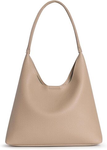 Hobo Bags for Women, Small Slouchy Hobo Purse, Soft Vegan Leather Shoulder Bag Trendy Everyday Tote Handbag, 11'' (28cm) in Kuwait