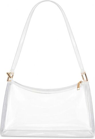 BS-VOG Clear Purses for Women, Clear Shoulder Bag for Stadium Events, Small Stadium Hobo Handbag for Concert Outfits | Clear Purse in Kuwait
