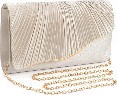 lovyoCoCo Clutch Purses for Women Formal Purses Evening Clutch for Wedding Party Cocktail Prom Handbags Elegant Satin in Kuwait