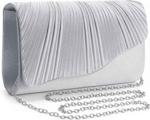 lovyoCoCo Clutch Purses for Women Formal Purses Evening Clutch for Wedding Party Cocktail Prom Handbags Elegant Satin in Kuwait