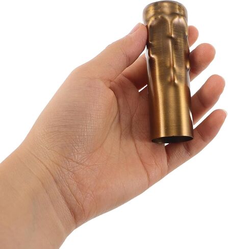 Zerodeko 10pcs Metal Candle Hanging Lamp Sleeves 25x80mm Vintage Iron Candelabra Base Socket Covers for Chandelier Light Accessories DIY Replacement Parts in Saudi Arabia