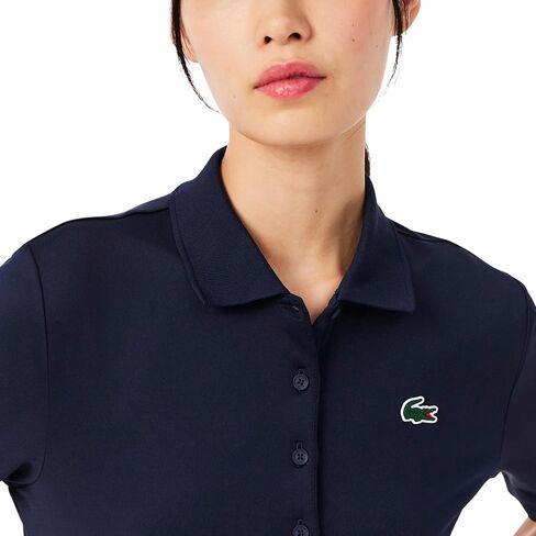 Lacoste Women's Slim Fit Uv Protect Stretch Golf Polo Shirt in Kuwait