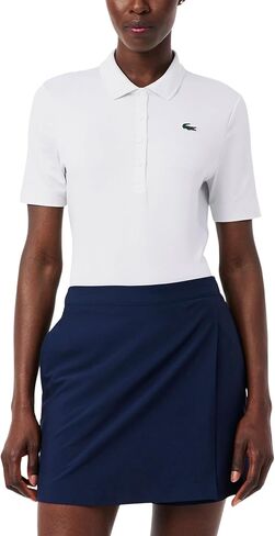 Lacoste Women's Slim Fit Uv Protect Stretch Golf Polo Shirt in Kuwait