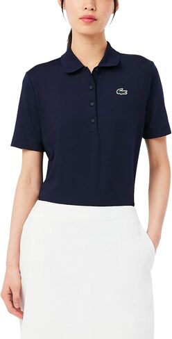 Lacoste Women's Slim Fit Uv Protect Stretch Golf Polo Shirt in Kuwait