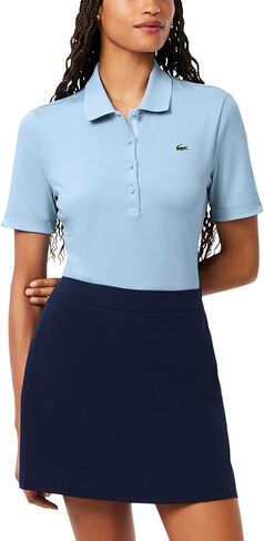 Lacoste Women's Slim Fit Uv Protect Stretch Golf Polo Shirt in Kuwait
