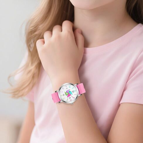 Blisshour Kids Watch Analog Waterproof, Pinwheel Learning Watch for Kids 8-12, Teacher Watches for Boys Ages 5-7 6-8, Easy to Read Educational Girls Watches in Saudi Arabia