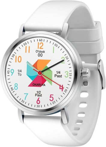 Blisshour Kids Watch Analog Waterproof, Pinwheel Learning Watch for Kids 8-12, Teacher Watches for Boys Ages 5-7 6-8, Easy to Read Educational Girls Watches in Saudi Arabia