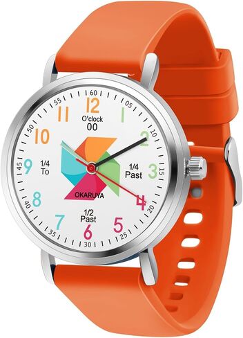 Blisshour Kids Watch Analog Waterproof, Pinwheel Learning Watch for Kids 8-12, Teacher Watches for Boys Ages 5-7 6-8, Easy to Read Educational Girls Watches in Saudi Arabia