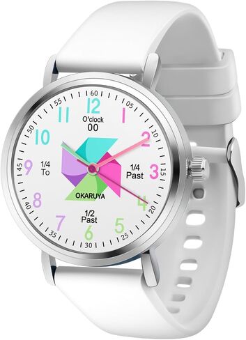 Blisshour Kids Watch Analog Waterproof, Pinwheel Learning Watch for Kids 8-12, Teacher Watches for Boys Ages 5-7 6-8, Easy to Read Educational Girls Watches in Saudi Arabia