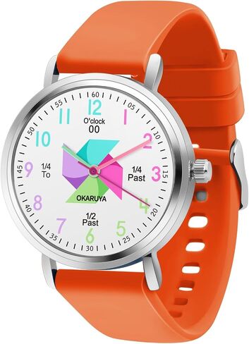 Blisshour Kids Watch Analog Waterproof, Pinwheel Learning Watch for Kids 8-12, Teacher Watches for Boys Ages 5-7 6-8, Easy to Read Educational Girls Watches in Saudi Arabia