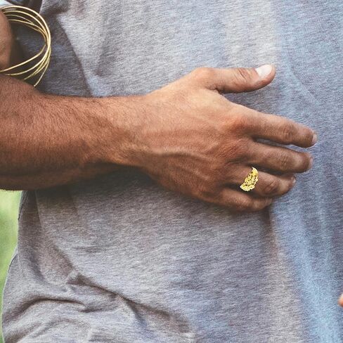 10K Yellow Gold Men's The Knight in Saudi Arabia