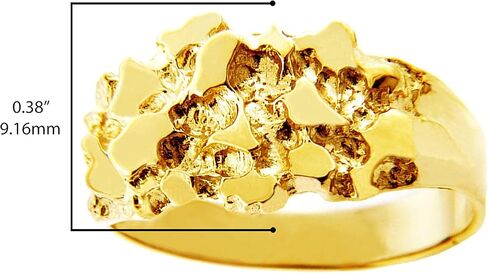 10K Yellow Gold Men's The Knight in Saudi Arabia