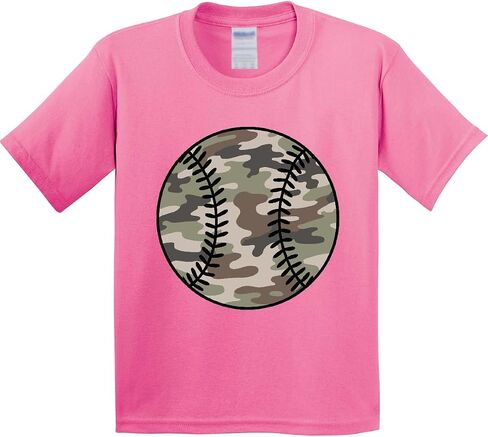 inktastic Camo Baseball Youth T-Shirt in Kuwait