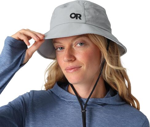 Outdoor Research Sun Bucket Hat | UPF 50+ Protection, Lightweight Packable Hiking Fisherman Hat for Men & Women, Chin Strap in Kuwait