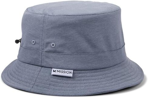 قبعة MISSION All Day Bucket، بعامل حماية من الأشعة فوق البنفسجية 50، خفيفة الوزن، قابلة للتعبئة، قابلة للتعديل، للجنسين، للرجال والنساء in Kuwait