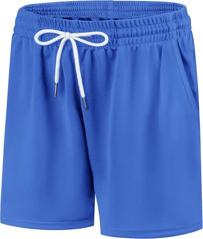 Boys Athletic Shorts Mesh Basketball Soccer Shorts Breathable Quick Dry Running Gym Shorts for Youth 5-18 Years in Kuwait