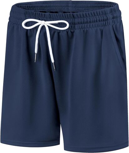 Boys Athletic Shorts Mesh Basketball Soccer Shorts Breathable Quick Dry Running Gym Shorts for Youth 5-18 Years in Kuwait
