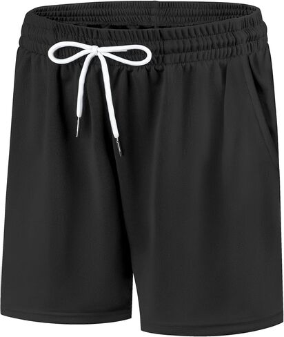 Boys Athletic Shorts Mesh Basketball Soccer Shorts Breathable Quick Dry Running Gym Shorts for Youth 5-18 Years in Kuwait