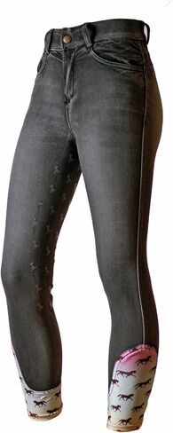 Anni Lyn Sportswear Women's Stretch Denim Full Seat Breech in Saudi Arabia
