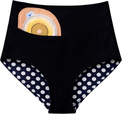 SIIL Ostomy Bag Covers for Women Ostomy Swimwear - for Colostomy Ileostomy Urostomy Bags - Ostomy Supplies - Made in Europe in Saudi Arabia