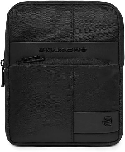 PIQUADRO iPad Mini Leather and Fabric Bag in Saudi Arabia