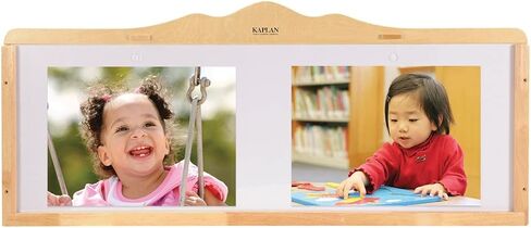 Kaplan Early Learning Activity Display Center - Photo Display Unit for Pictures, Art Work, and More - 48 X 16 Inches in Saudi Arabia