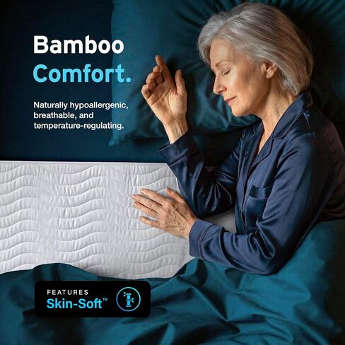 AYDMED Premium Bamboo Washable Incontinence Bed Pad with Tucks | for Queen Beds | Maximum Absorbency Washable Underpad | Waterproof Reusable Mattress Protector Underpad for Adults, Children & Babies in Saudi Arabia