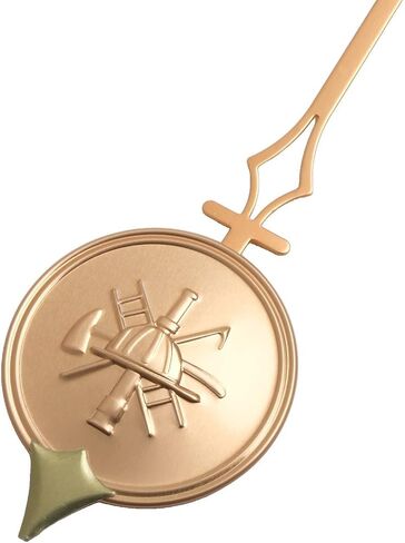 Golden Metal Wall Clock Pendulum Replacement 60X220mm Mechanical Grandfather Clock Parts DIY Repair Accessory For Home Decor in Kuwait