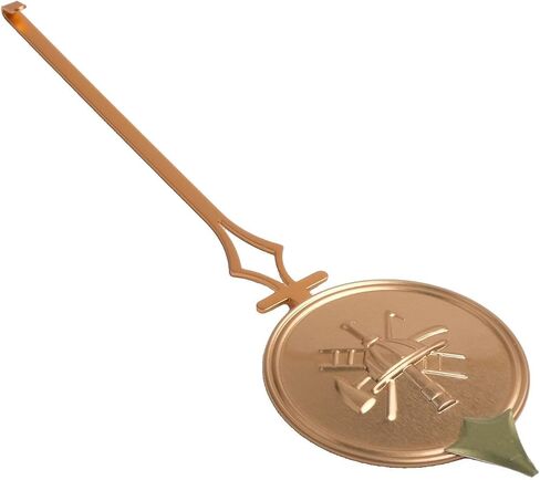Golden Metal Wall Clock Pendulum Replacement 60X220mm Mechanical Grandfather Clock Parts DIY Repair Accessory For Home Decor in Kuwait