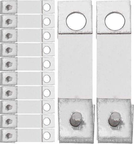 Gatuida 12pcs Silver Metal Pendulum Clock Movement Mainspring Kit with Suspension Spring for Grandfather and Wall Clock Repair, Silent Function, Iron Material, for Quiet Environments in Saudi Arabia