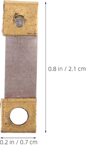 Operitacx 4pcs Clock Suspension Spring, Vintage Clock Pendulum Leaf, Suspension Spring for Grandfather Works, Mechanism Blade Replacement, 0.83x0.28in in Kuwait