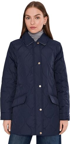 Lauren Ralph Lauren Onion Quilt Chambray Collar in Kuwait