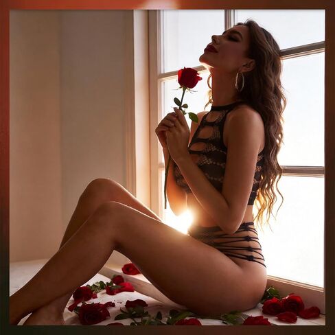 Sexy Lingerie Sets for Women Sexy-Segmented, Fishnet Lenceria Sexy Para Cojer, Lingerie Set Ultra-High Stretch Sleepwear for Women in Saudi Arabia