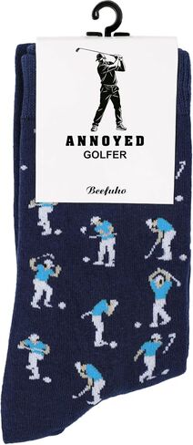 Golf Socks for Men, Funny Annoyed Golfer Socks, Fathers Day Gift for Dad, Golf Gifts for Men in Saudi Arabia