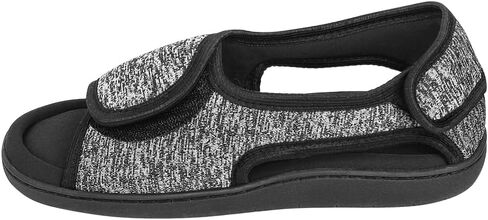 ITODA Diabetic Sandals for Men Extra Wide Diabetic Slippers Women's Edema Open Toe Shoes for Swollen Feet Arthritis in Saudi Arabia