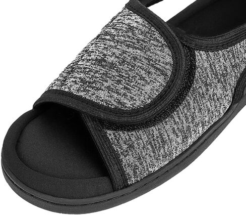 ITODA Diabetic Sandals for Men Extra Wide Diabetic Slippers Women's Edema Open Toe Shoes for Swollen Feet Arthritis in Saudi Arabia