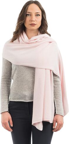 Dalle Piane Cashmere Womens Wool Cashmere Blend Stole | Wedding ceremony and evening shawl, 24x73in, four seasons, wool cashmere, elegant gift for women, Made in Italy in Saudi Arabia