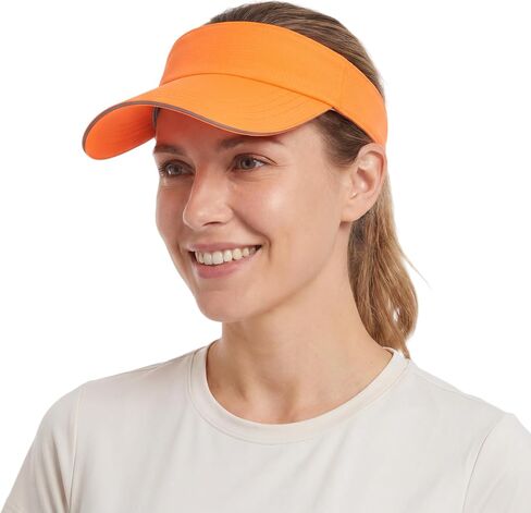 Home Prefer UPF50+ Sports Sun Visor Men Women خفيفة الوزن قابلة للتعبئة قبعة بواقٍ للشمس للتبريد لتشغيل التنس والجولف in Kuwait