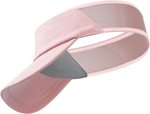 Sports Sun Visors Hat Women Men UV Protection,Summer Lightweight Cooling Stretchy Visor Sun Hats for Running,Tennis,Golf in Kuwait