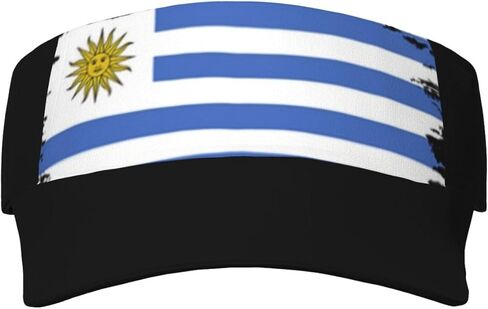 Uruguay Flag Sun Visor Hats Uruguayan Flag Sun Protection Cap Hats Visor Hat in Kuwait