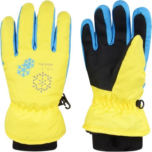 JEELAD Kids Ski Snow Gloves Windproof for Boys Girls Winter Cold Weather Riding Driving Hiking Snowboard Cycling Skiing Sports in Kuwait