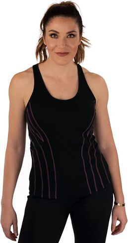 Alex + Abby Women's Hypnotic Tank Top with Built-in Shelf Bra in Saudi Arabia