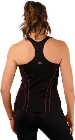 Alex + Abby Women's Hypnotic Tank Top with Built-in Shelf Bra in Saudi Arabia
